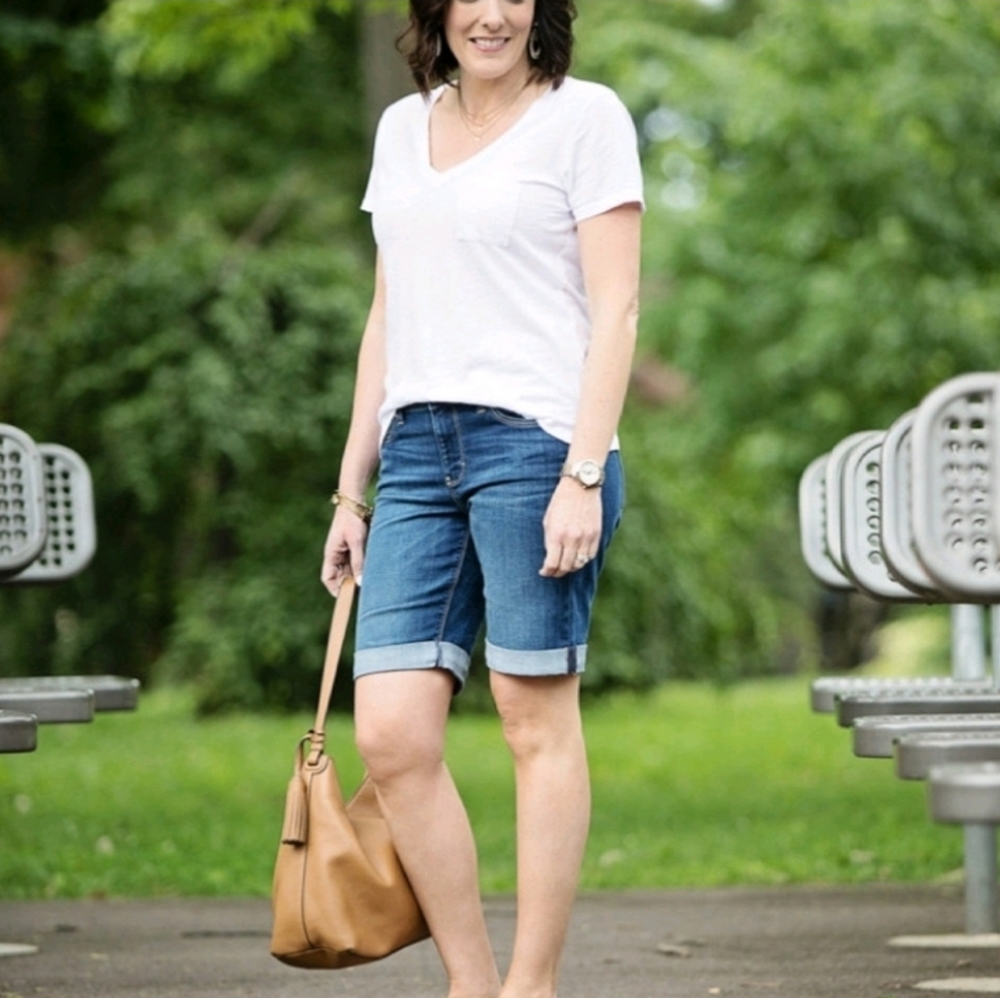 ARIZONA Jean Co Bermuda Cropped Shorts